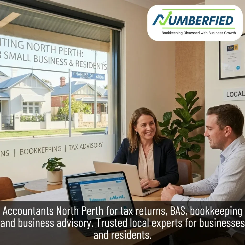 Accountant North Perth services in North Perth for small businesses and residents