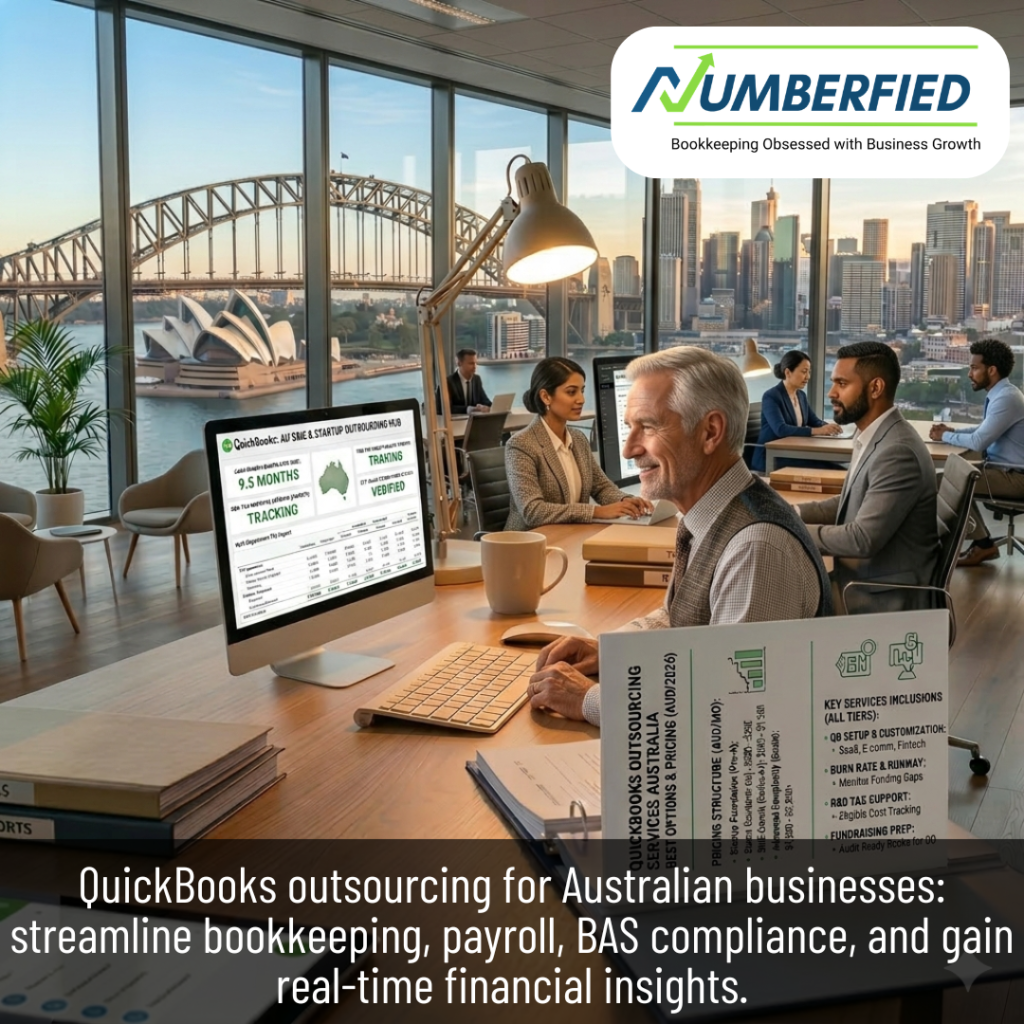 Expert QuickBooks Outsourcing Services for Australian SMEs & Startups