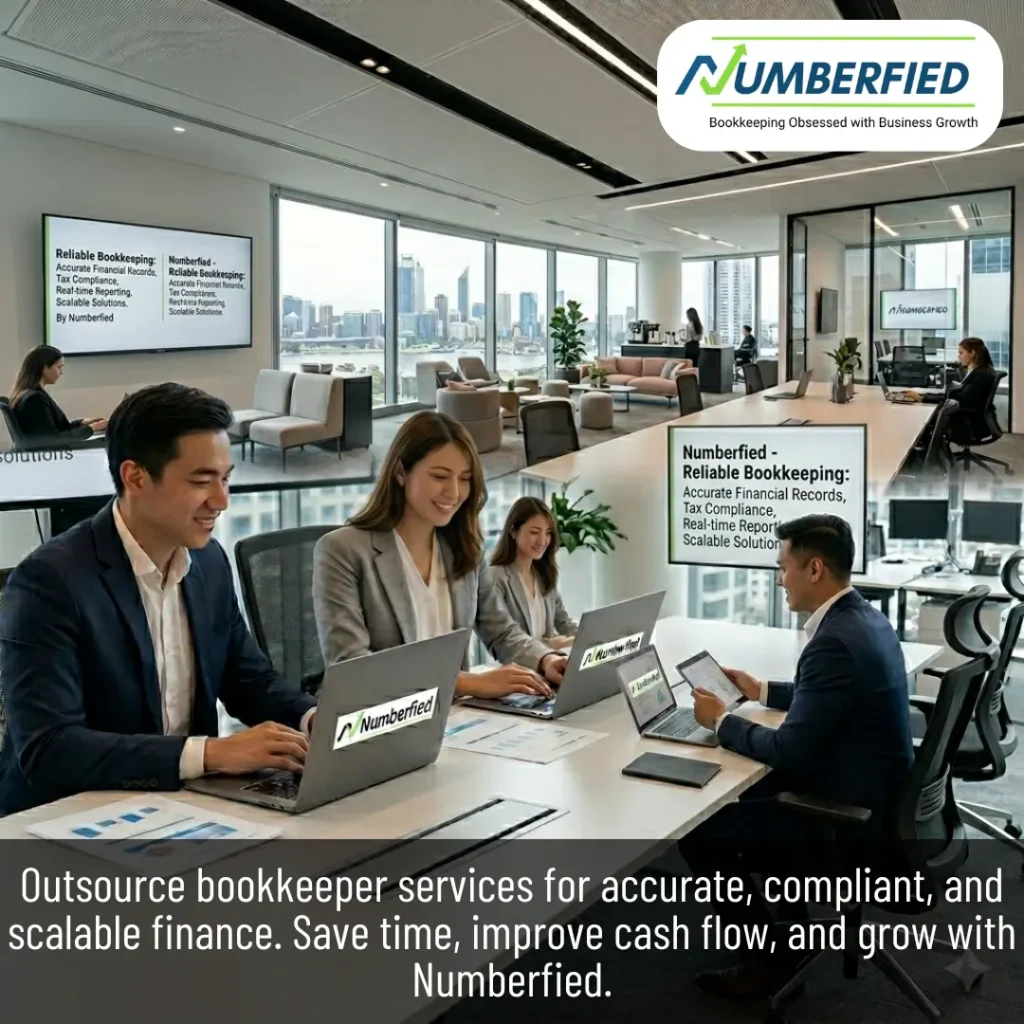 Outsource Bookkeeper Services Smart, Reliable Bookkeeping with Numberfied