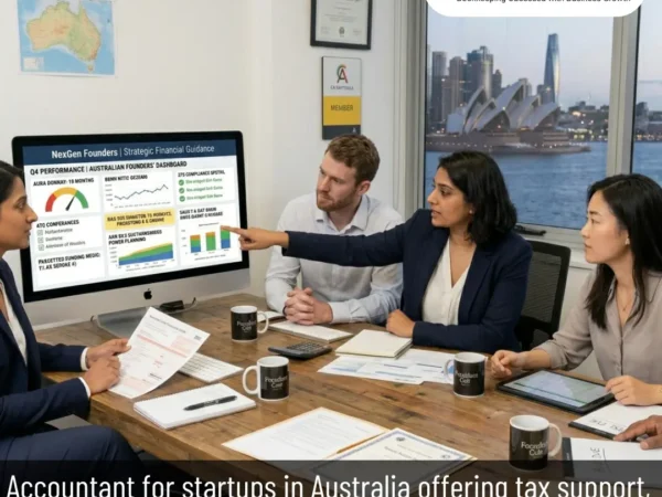 Accountant for startups in Australia offering tax support, cash flow insights, and scalable financial guidance for growing businesses.