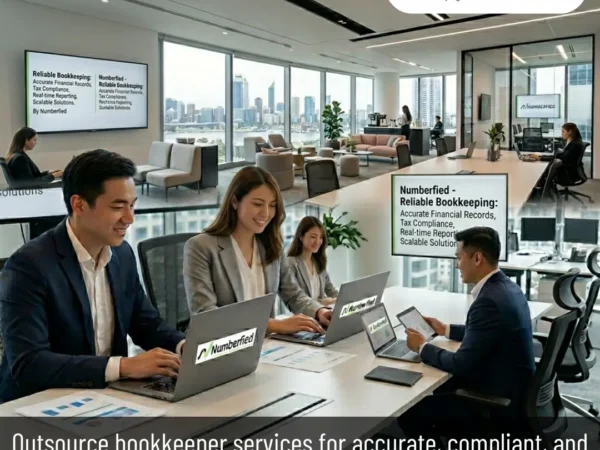 Outsource Bookkeeper Services Smart, Reliable Bookkeeping with Numberfied