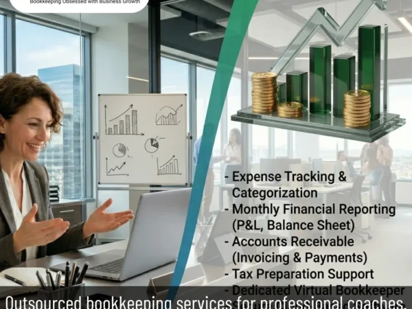 Outsourced Bookkeeping Services for Professional Coaches Grow with Numberfied