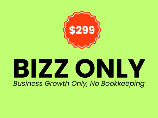 BIZZ ONLY PACKAGE  (Business Growth Only, No Bookkeeping)