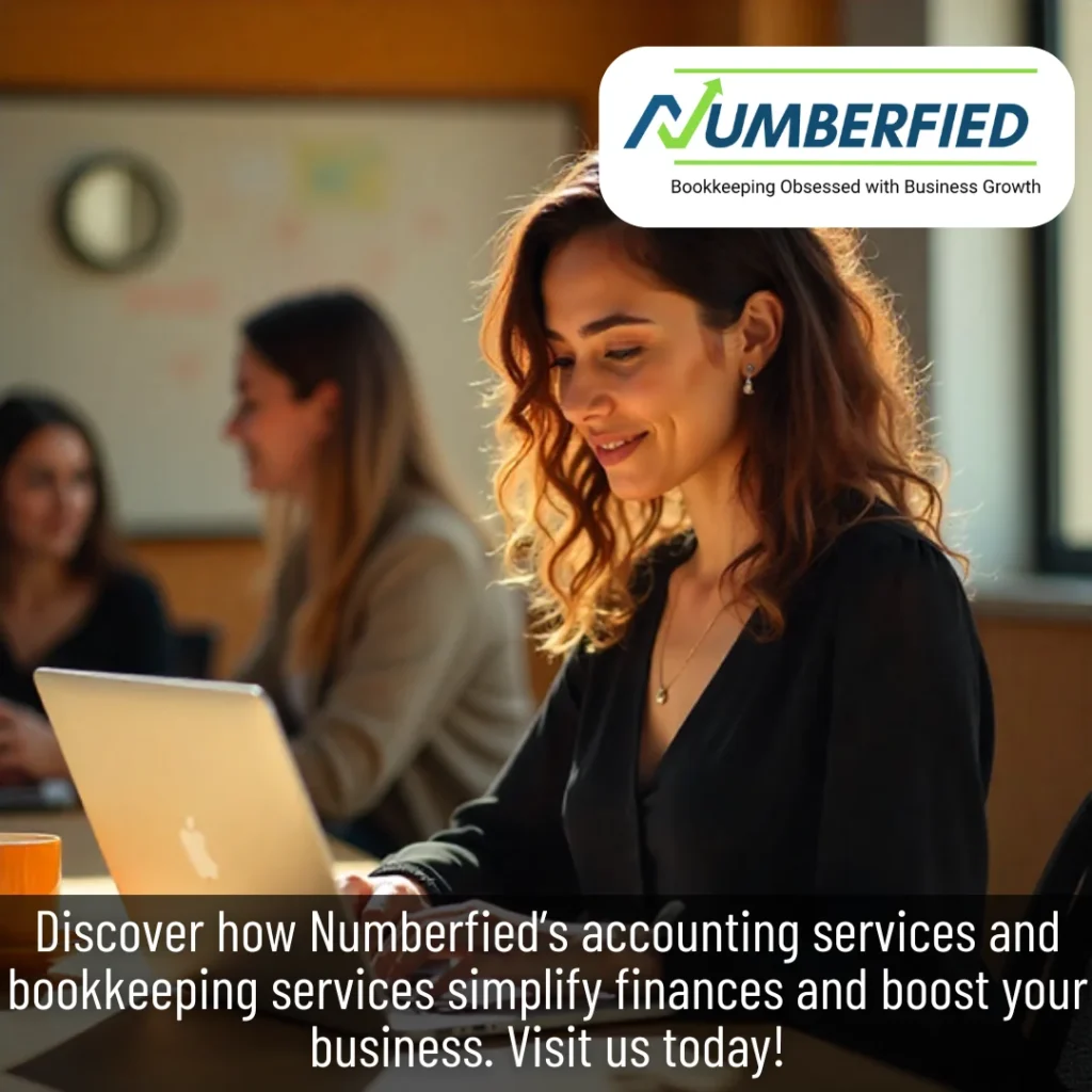 Lady working on a laptop, representing Outsourcing Accounting and Bookkeeping Services for businesses.