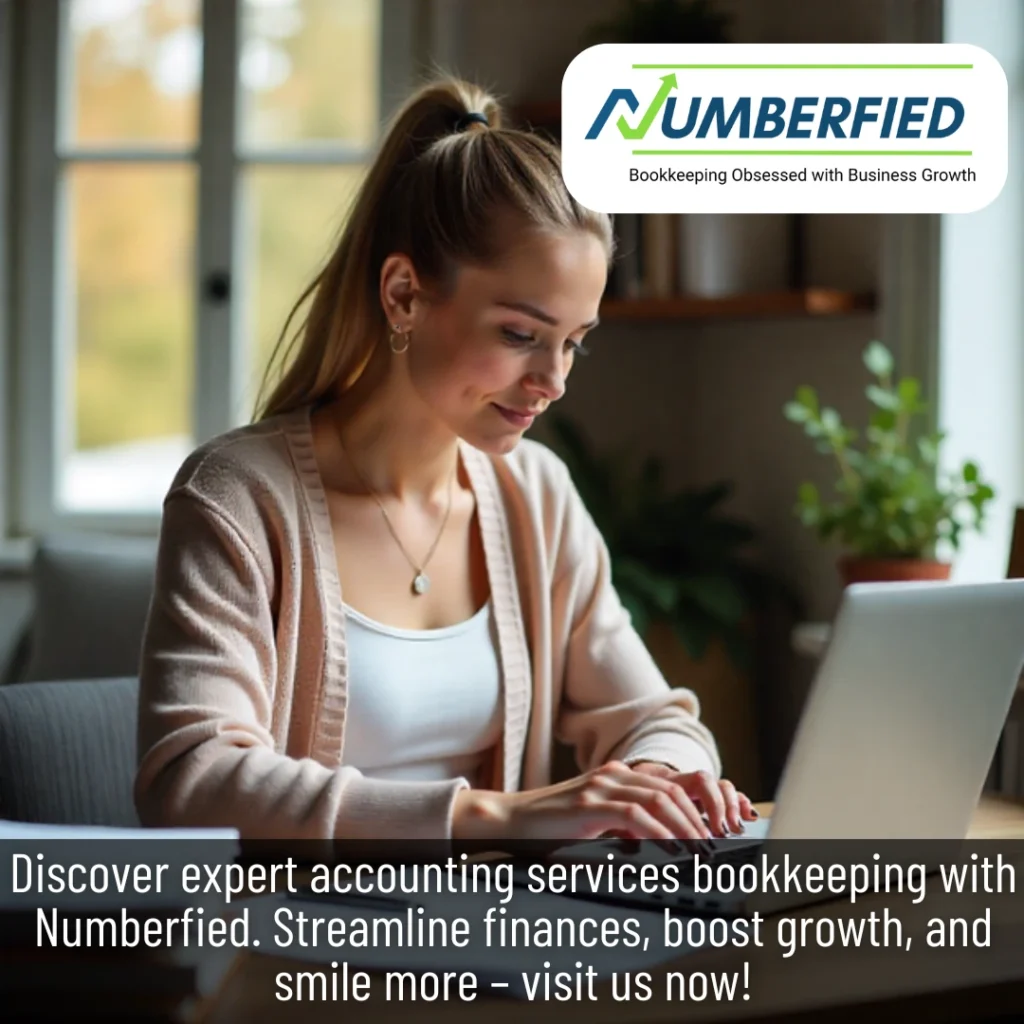 A girl team member managing payroll and tax records with efficient accounting services bookkeeping software.