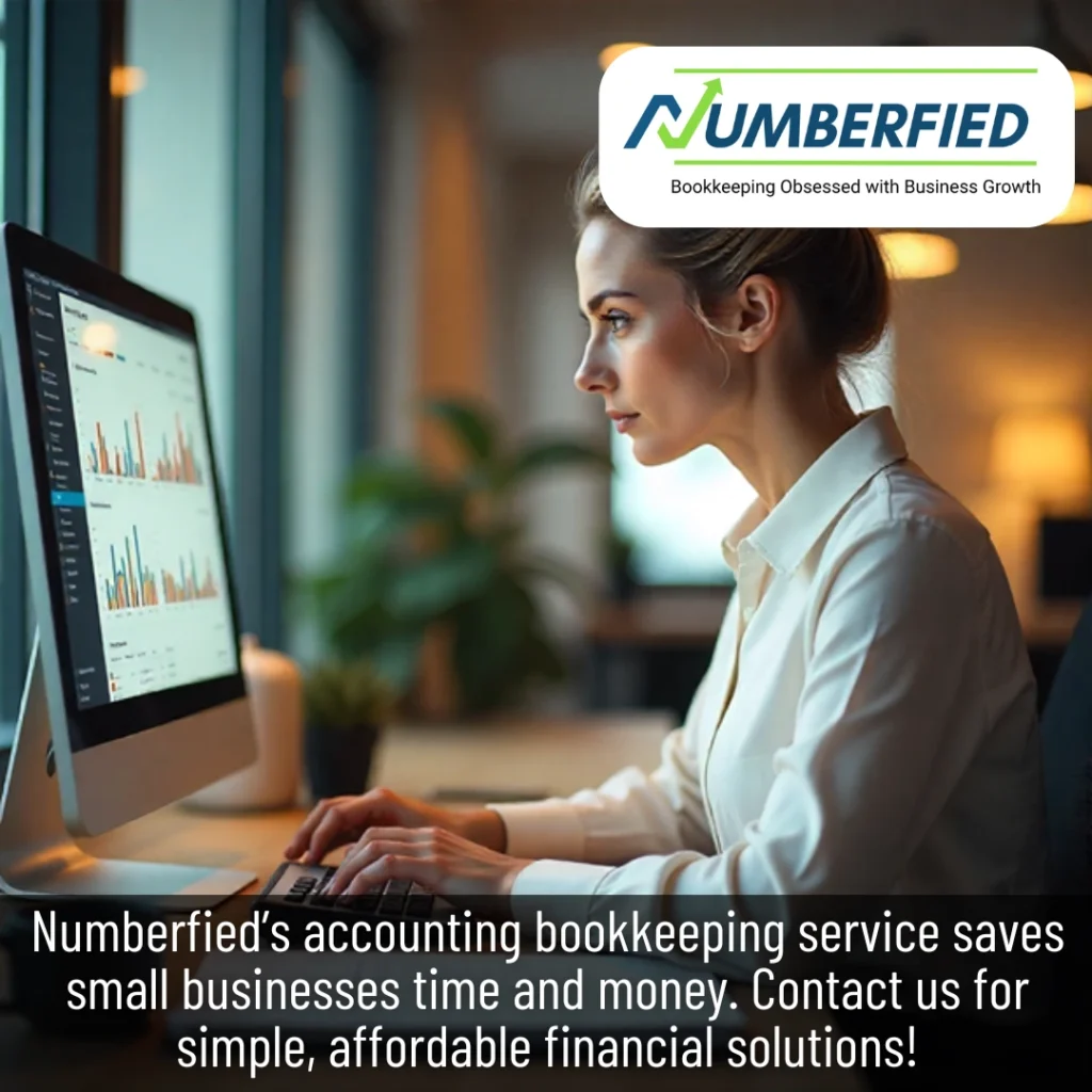 Accountant managing payroll data with accounting bookkeeping service tools for entrepreneurs.