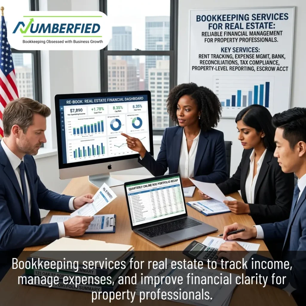 Bookkeeping Services for Real Estate Reliable Financial Management for Property Professionals