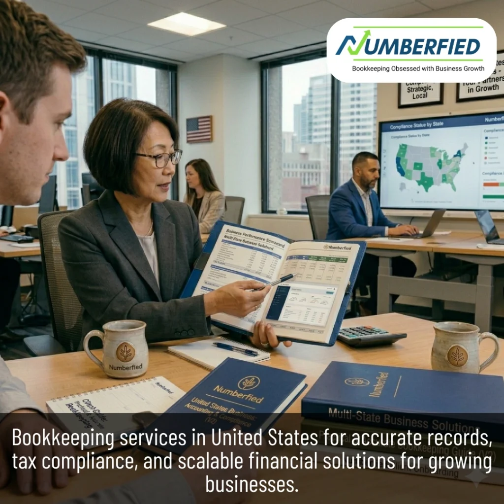 Bookkeeping Services in United States Practical, Accurate, and Scalable Solutions from Numberfied