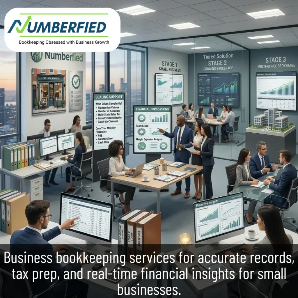 Bookkeeping service for small business accounting and CFO support