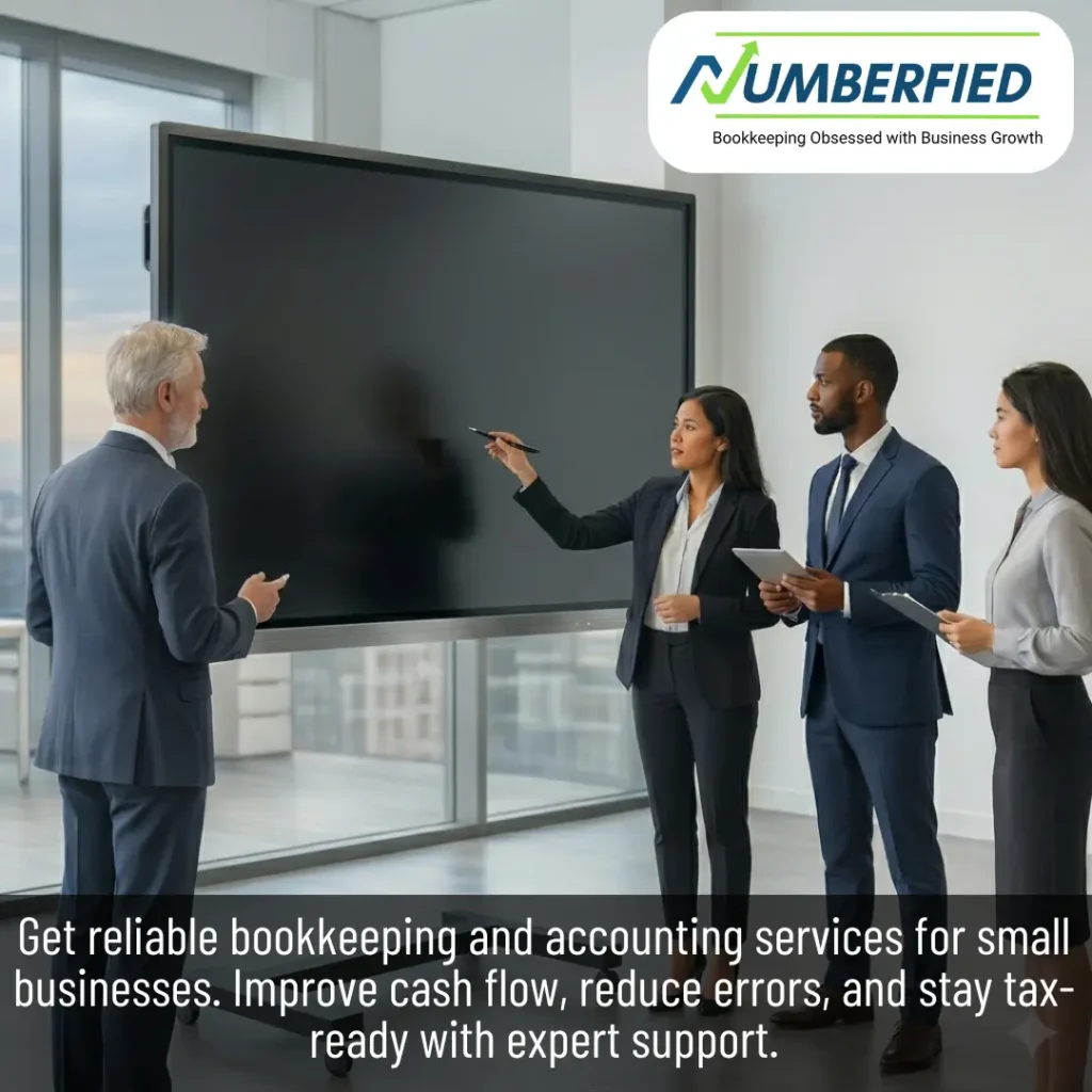Professional small business bookkeeping and accounting services from Numberfied