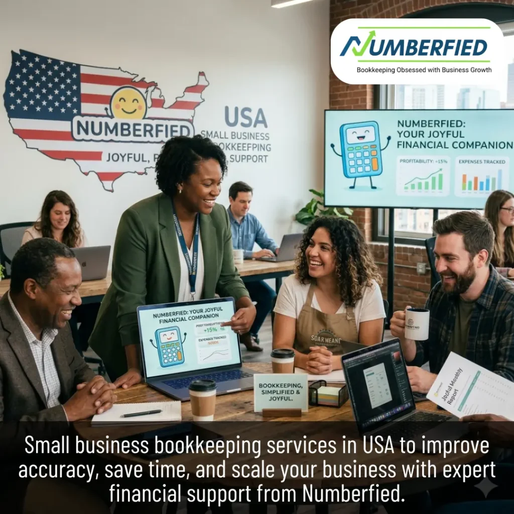 Small Business Bookkeeping Services in USA Joyful, Professional Support with Numberfied