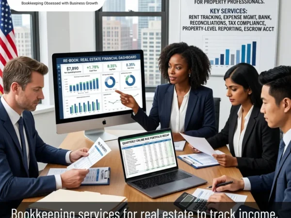 Bookkeeping Services for Real Estate Reliable Financial Management for Property Professionals