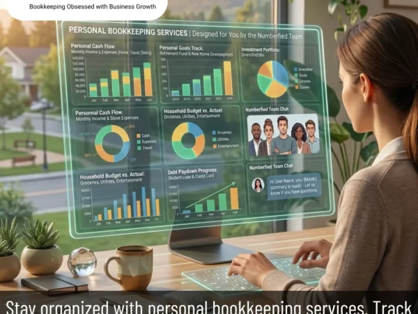 Personal Bookkeeping Services Designed for You by the Numberfied Team