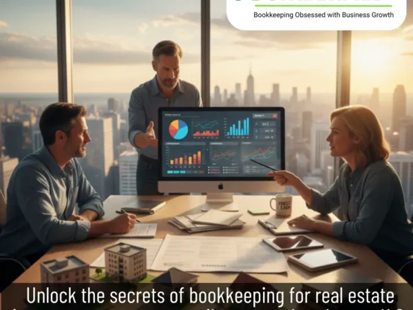 Professional team providing expert bookkeeping for real estate investors and property portfolios